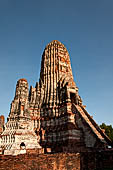 Ayutthaya, Thailand. Wat Chaiwatthanaram, the central prang.